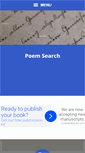 Mobile Screenshot of poetryexplorer.net